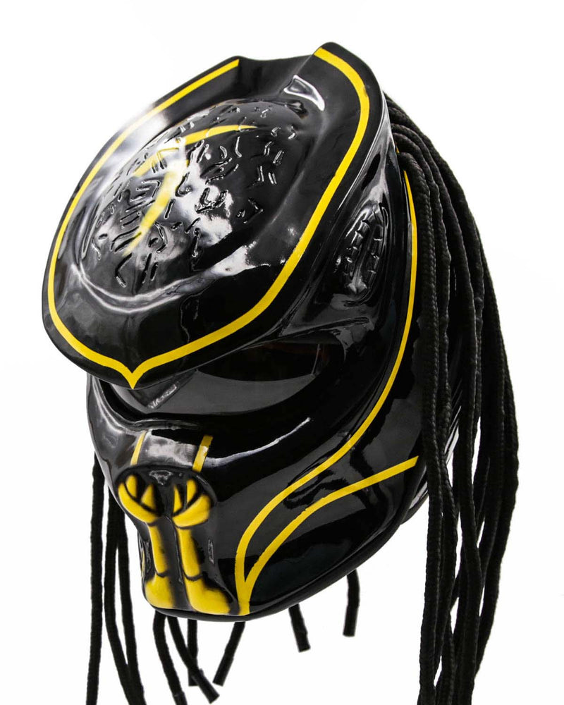 Yellow - Abyss Predator Motorcycle Helmet - DOT Approved