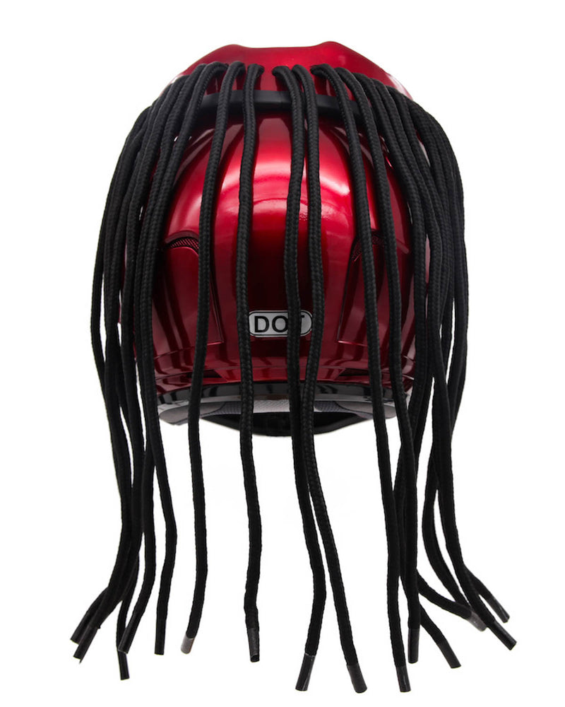 Blood Red - Chaos Predator Motorcycle Helmet - DOT Approved