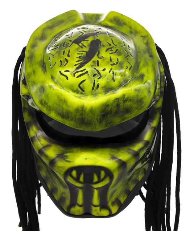 Acid Green - Eon Predator Motorcycle Helmet - DOT Approved