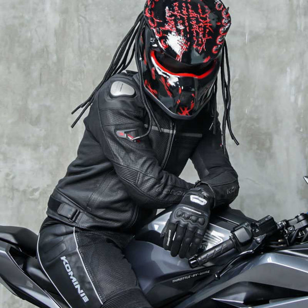casque predator  Predator helmet, Motorcycle helmets, Sport bikes